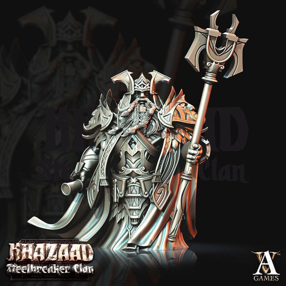 Grand Alliance Order  Dwarfs Дварф жрец миниатюра для dnd, днд, pathfinder, фентези, Настольная игра, НРИ, Варгейм, РПГ