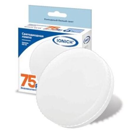 Лампа светодиодная IONICH GX53 8Вт 6500К