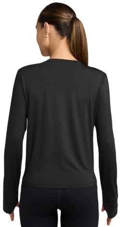 Женская теннисная футболка   Nike One Classic Dri-FIT Long Sleeve - black/white