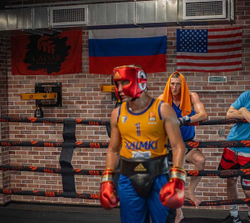 Защита паха мужская AdiStar Pro Groin Guard черно-золотая adiPGG01PRO