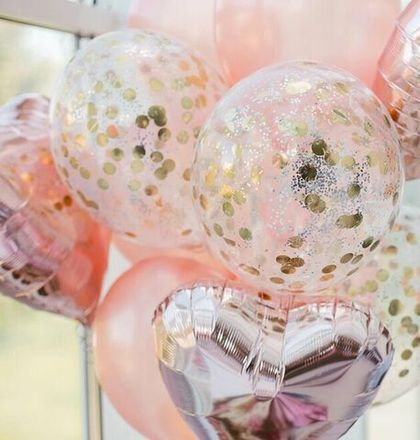 Шары с конфетти