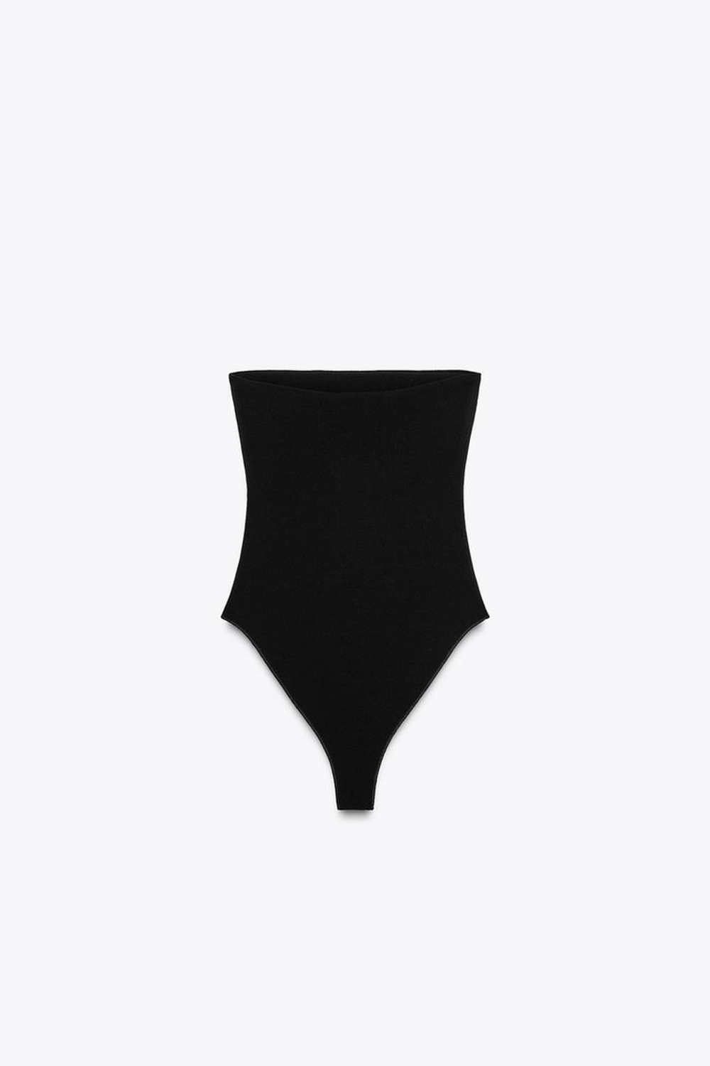 ZARA ЭЛАСТИЧНОЕ БОДИ БАНДО, ЧЕРНЫЙ