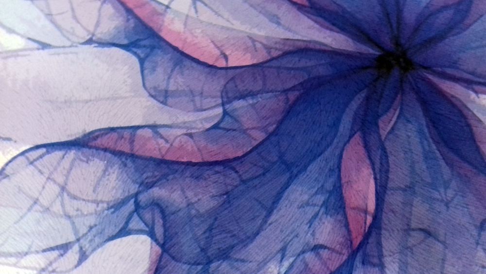 Микровелюр Xpoint (Икспоинт) 0009.01 Каледоскоп сиреневый