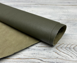 Натуральная кожа козы для изделий артикул Poncho Lux цвет Military Olive