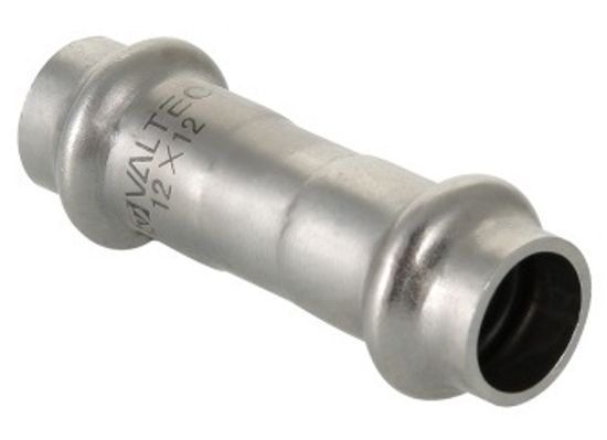 Муфта пресс Valtec 15х15 мм (пресс-фитинги из нерж. стали серии VTi.903.I)