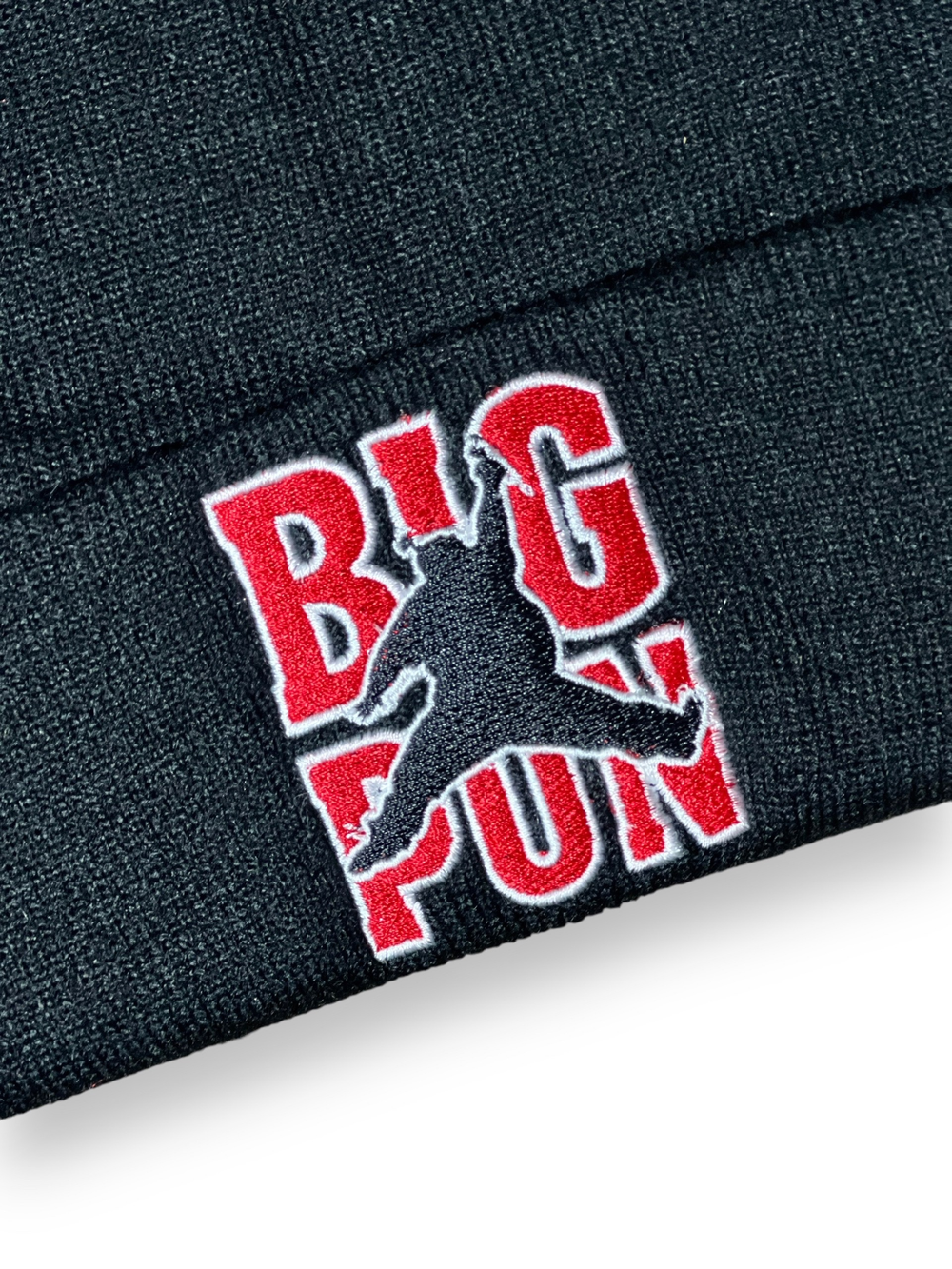 Шапка Big Pun black с подворотом