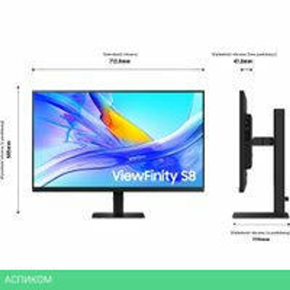 Монитор Samsung ViewFinity S8 LS32D800UAUXEN