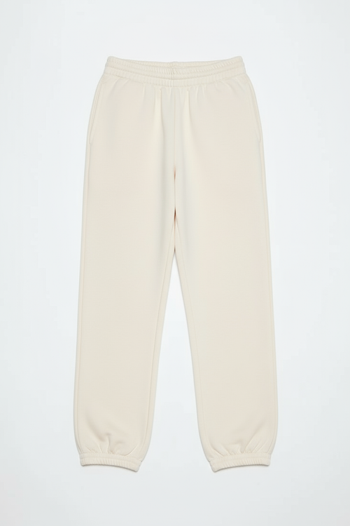 Объемные брюки-джоггеры с начесом