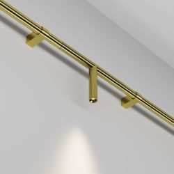 Трековый штанговый светодиодный светильник Maytoni Axity   C102CL-3W3-6K-BS