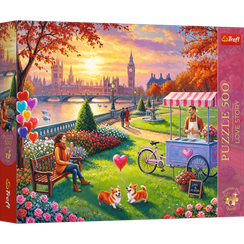 Pazl \ Puzzle \ Пазлы  Puzzles - "500 Premium Plus" - Love Story: Romantic London