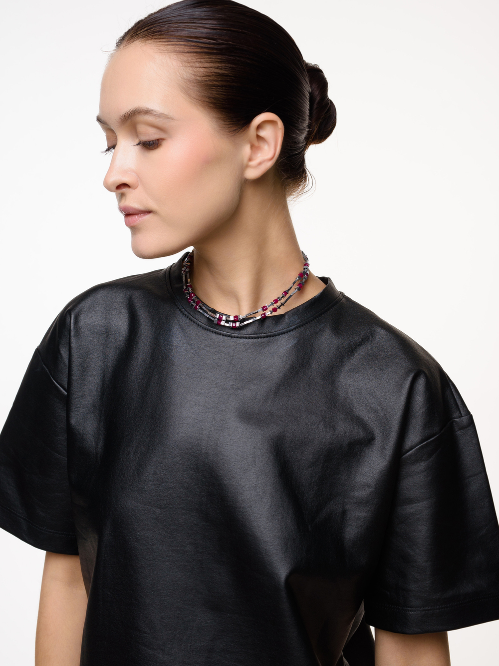 Сотуар "Red hematite trio" Silver