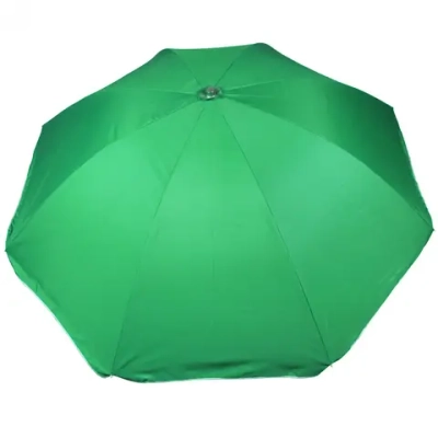 Зонт пляжный D=300см, h-240см «Свежесть» с механизмом наклона ДоброСад