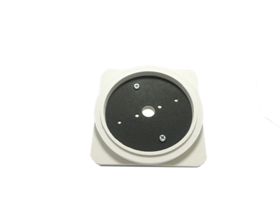 Платформа теневая чёрная круг под светильник Art GX53 117х117х20мм