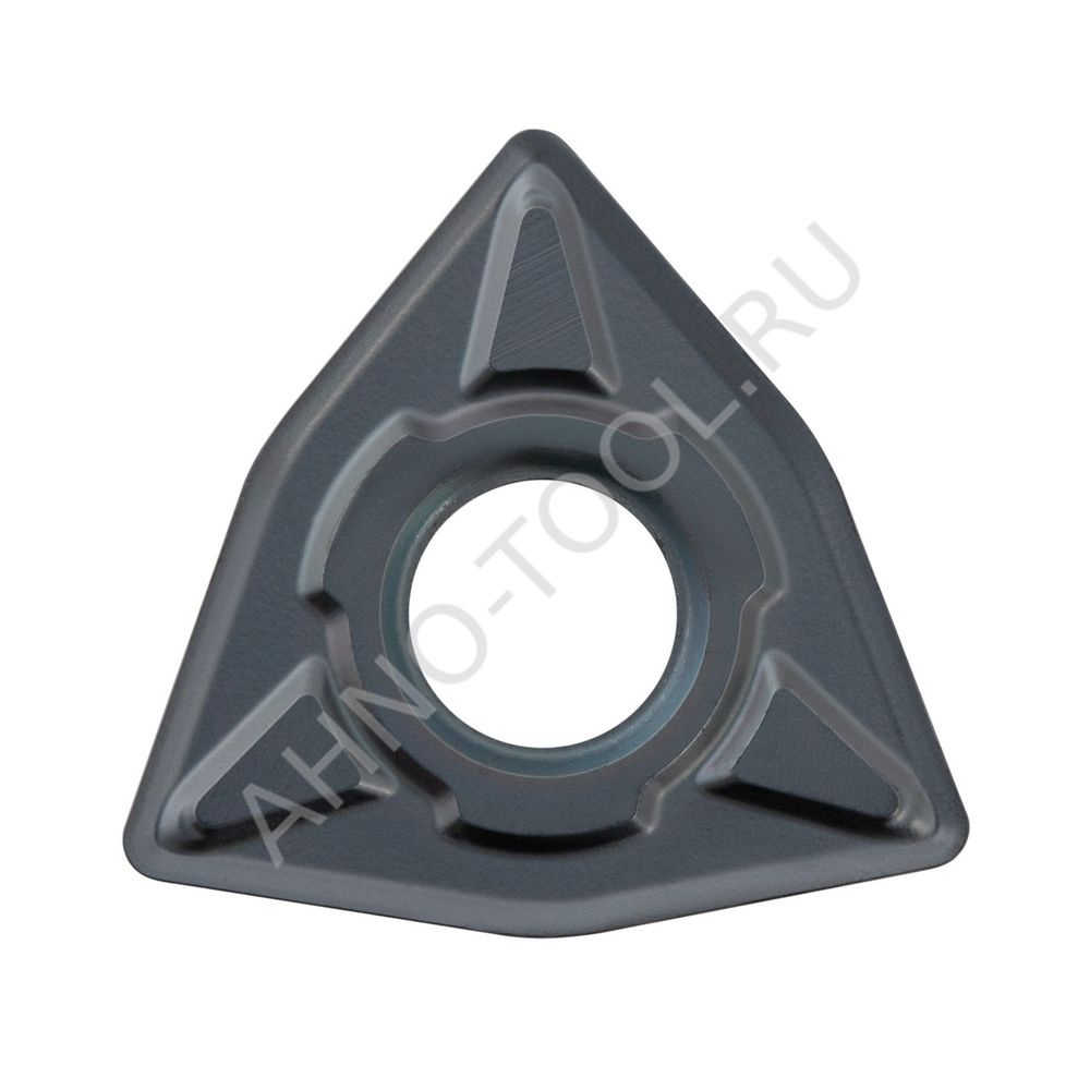 Пластина твердосплавная ISO WNMG080408-MMA APM20E AHNO  по нерж.стали,  получистовая