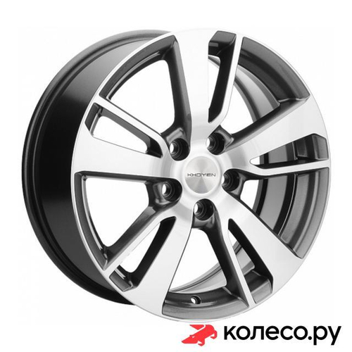 KHW1704 (Outlander) 7x17/5*114.3 D67.1 ET38 Gray-FP