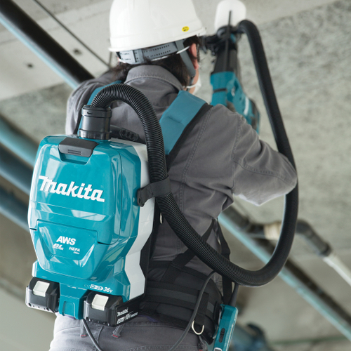 Аккумуляторный ранцевый пылесос Makita DVC265ZXU