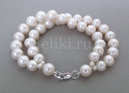 браслет из жемчуга (б-0618-19)