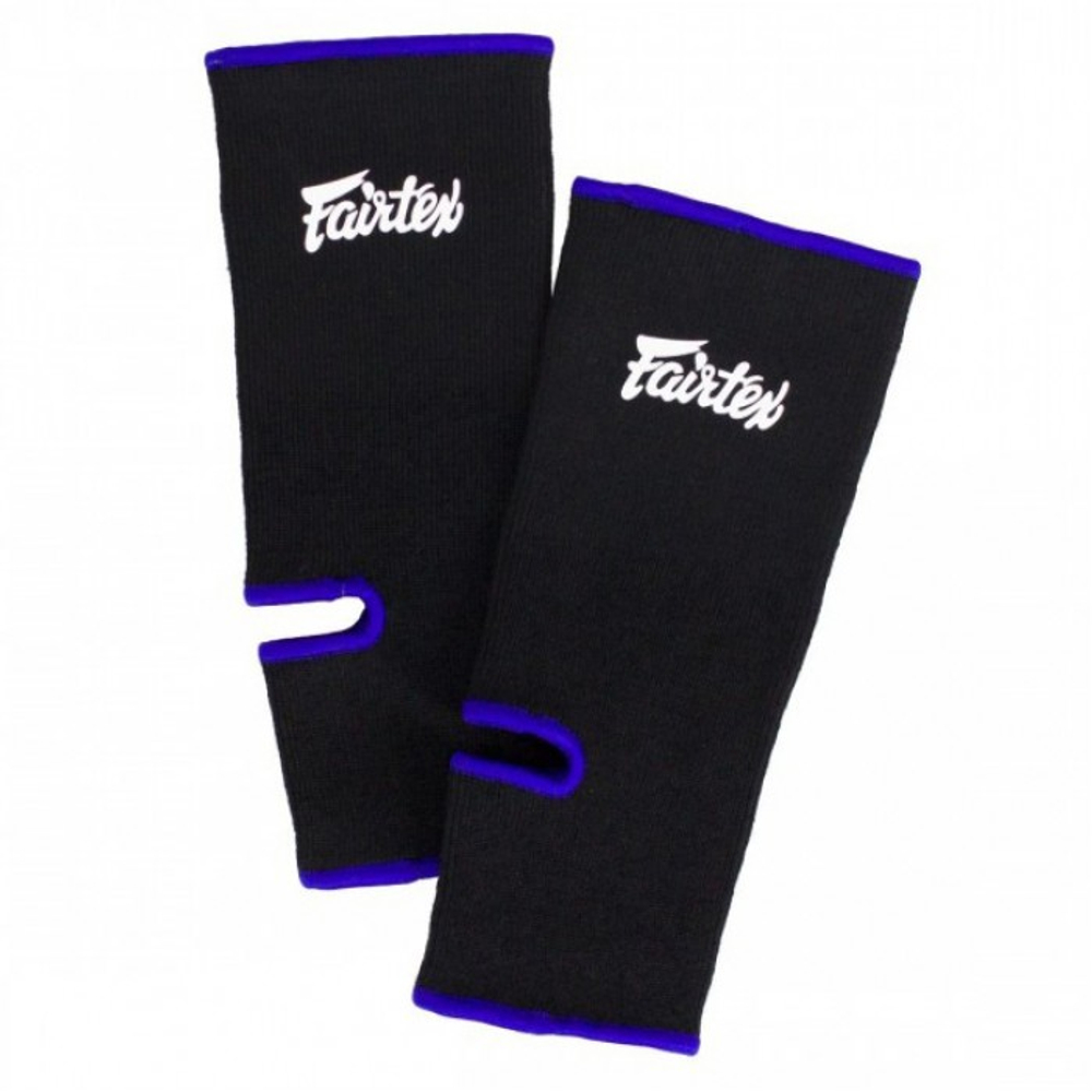 Голеностопы Fairtex AS1 черно-синие
