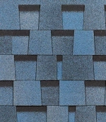 Ламинированная черепица Docke Серия Dragon Standard, Голубика  2.38м2