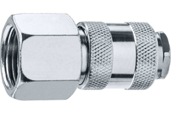 Переходник ЗУБР Профессионал 1/2"F - рапид муфта 64910-1/2