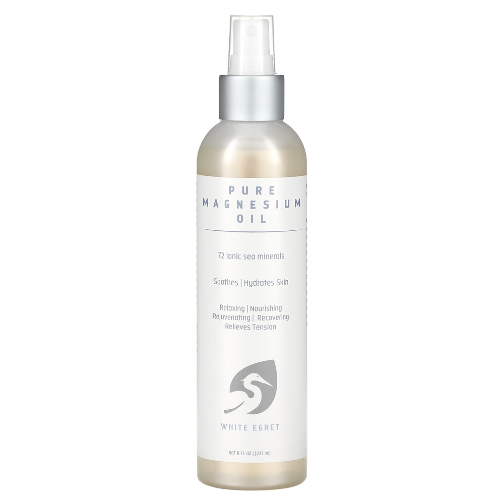 White Egret, Чистое масло магния, 237 мл (8 жидк. унц.)