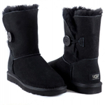 Угги Bailey Button Black