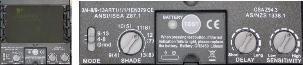 Маска сварщика "Хамелеон" SUN9 CARBON/Aurora