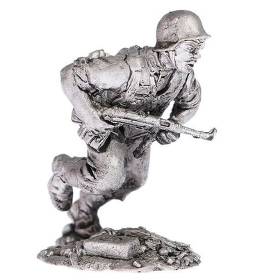 Оловянная фигурка Пехотинец №1