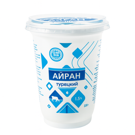 Айран Турецкий 1,5 % 350 гр