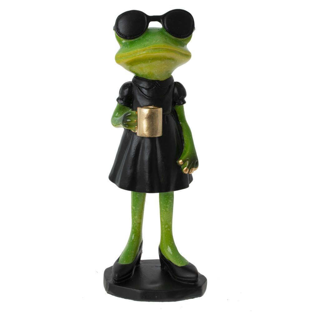 GAEM Фигурка декоративная "Лягушка", L6 W4,5 H16 см