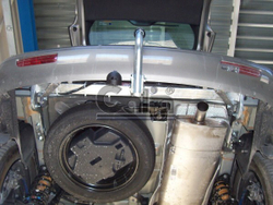 Фаркоп оцинкованный Galia C051A для Citroen C4 Picasso 2006-2013, Citroen C4 Grand Picasso 2006-2013, Peugeot 5008 2009-2017(паспорт и сертификат в комплекте)(без электрики)