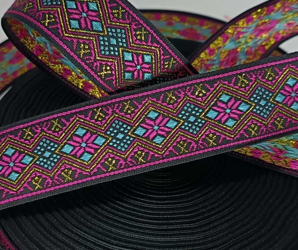 Тесьма жаккард, ш. 3,2 см