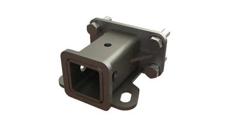 TANK300 Фаркоп (съемный квадрат) STC