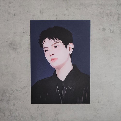 Открытка / Горящее сердце / STRAY KIDS / Сынмин