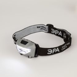 Фонарь налобный светодиодный ЭРА GA-505 Блэкджек аккумуляторный мощный яркий 3 режима | Налобные фонари