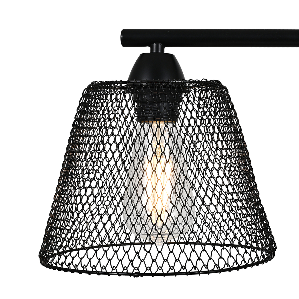 Настольный светильник 1х40Вт Е27, металл, черный