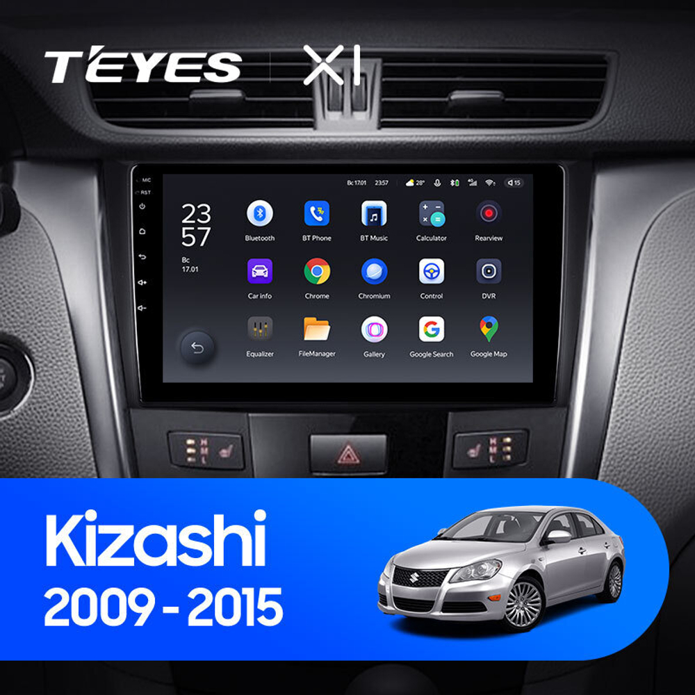 Teyes X1 9" для Suzuki Kizashi 2009-2015