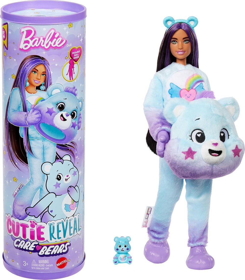 Кукла в костюме Мишки Barbie Cutie Reveal Lalka, JFV61