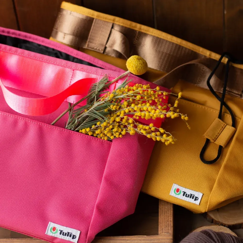 Сумка и мешочек для пряжи Tulip Amicolle цвет розовый