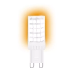 Лампа Gauss LED 5,5W 560lm G9 AC185-265V 3000K керамика 107009106