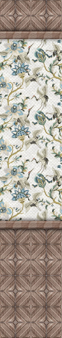 Ламинированная панель ПВХ Каравелла Шоколад 2700х250мм