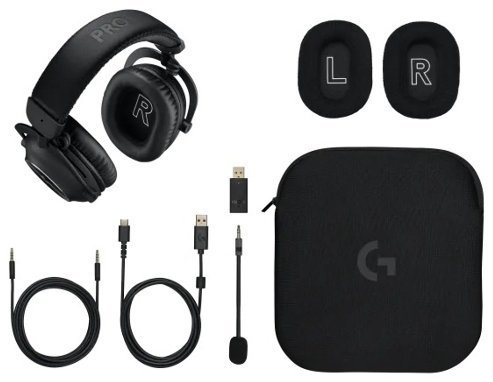 Наушники Logitech G Pro X 2 Lightspeed черный