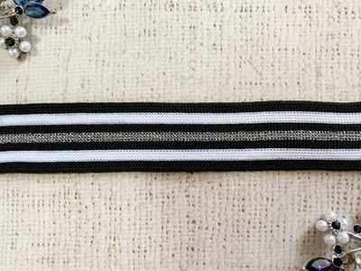 Лента лампасная трикотаж, ш. 2,5 см.