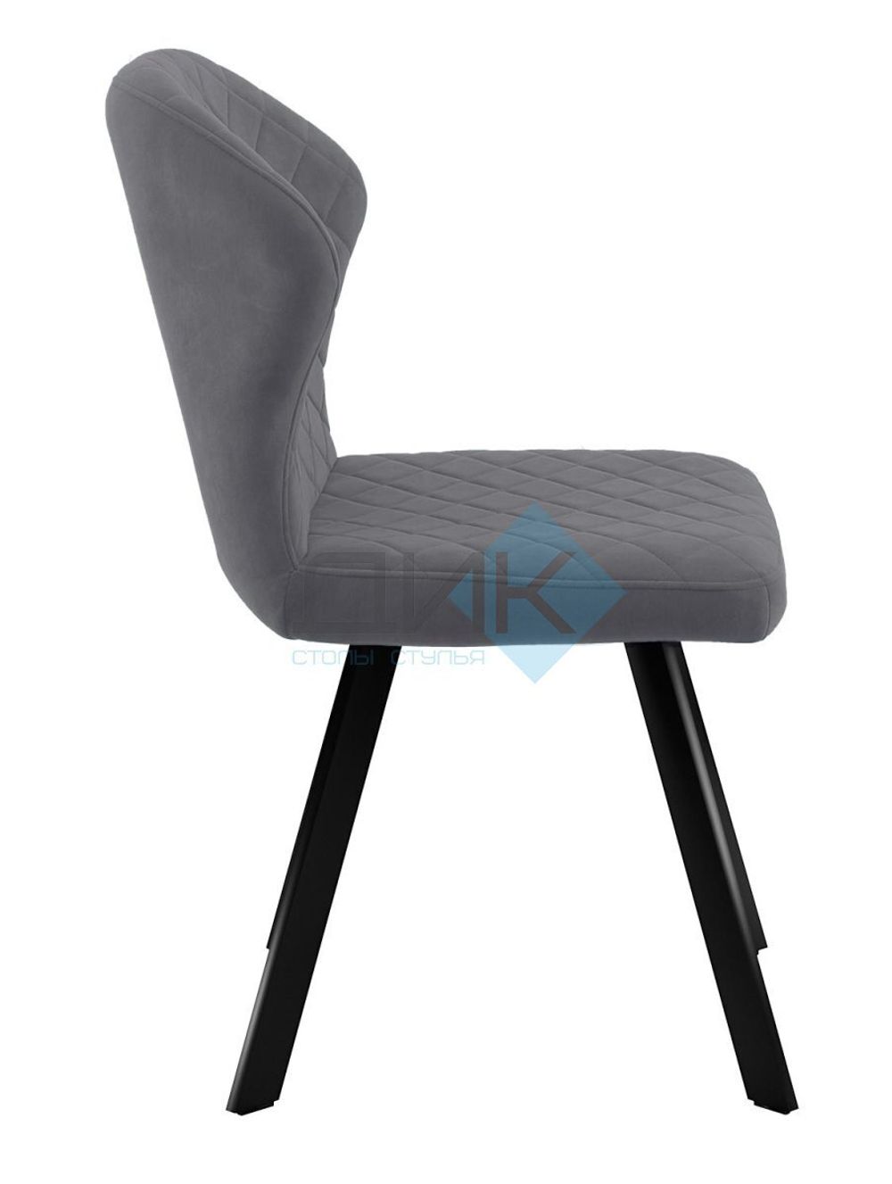 Стул DikLine 339 поворотный опоры чёрные