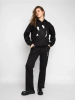 Спортивный костюм утепленный с капюшоном