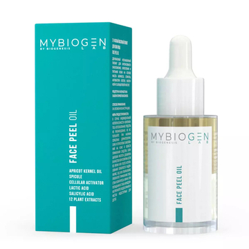 MYBIOGEN Двухфазный масляный пилинг для кожи лица, 30 мл | Face Peel Oil