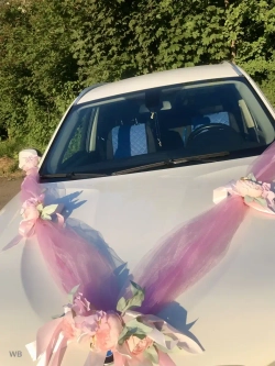Лента на свадебный автомобиль