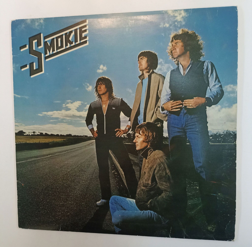 Винтажная виниловая пластинка LP Smokie The Other Side Of The Road (Югославия 1980)