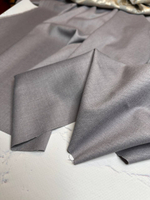 Костюмно-плательная смесовая однотонная поливискоза (64%полиэстер/33%вискоза/3%эластан, Платина, 150, 285 гр/м2)