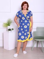 Полянка - халат синий Iv-capriz (Акция)
